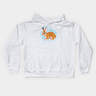 Year of the tiger and rabbit Kids Hoodie